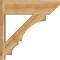 Ekena Millwork Balboa Slat Rough Sawn Outlooker, Western Red Cedar, 8"W x 26"D x 26"H OUT08X26X26BOA06RWR - alternate 4